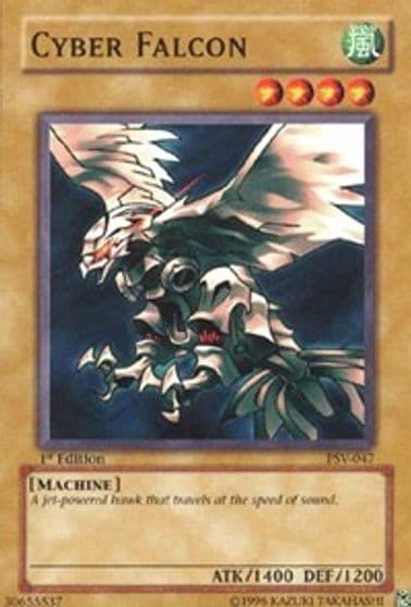Cyber Falcon Pharaoh's Servant Yu-Gi-Oh! card