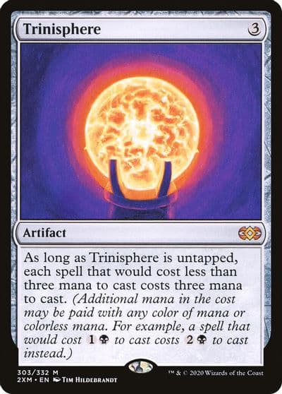 Trinisphere Double Masters Magic card