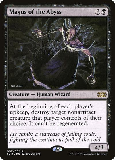 Magus of the Abyss Double Masters Magic card