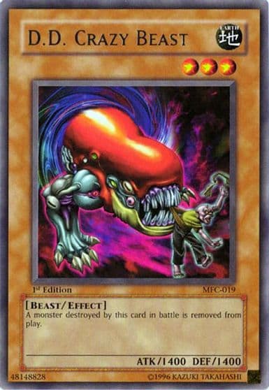 DD Crazy Beast Magician's Force Yu-Gi-Oh! card