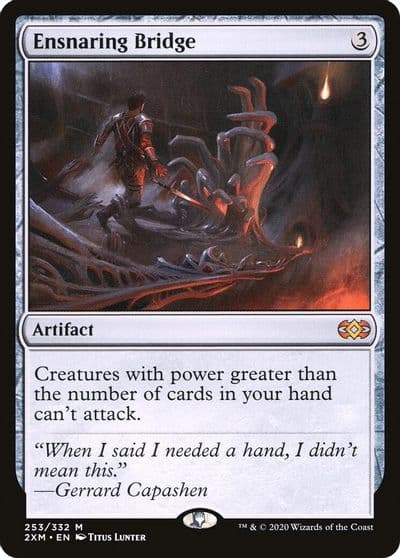 Ensnaring Bridge Double Masters Magic card