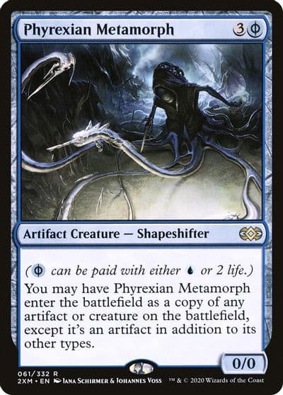 Phyrexian Metamorph Double Masters Magic card