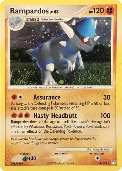 Rampardos (Cosmos Holo) Deck Exclusives Pokemon card