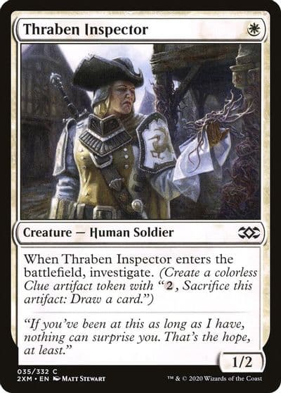 Thraben Inspector Double Masters Magic card