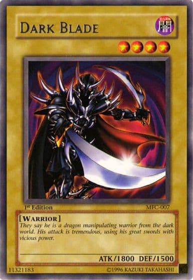 Dark Blade Magician's Force Yu-Gi-Oh! card