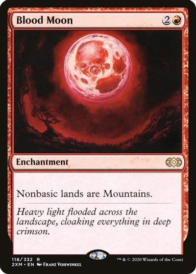 Blood Moon Double Masters Magic card