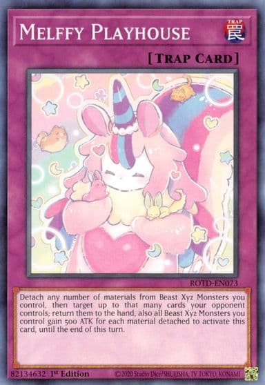 Melffy Playhouse Rise of the Duelist Yu-Gi-Oh! card