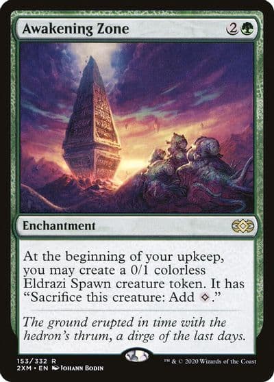Awakening Zone Double Masters Magic card