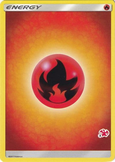 Fire Energy (#3 Charizard Stamped) Battle Academy Pokemon card