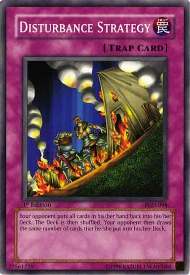 Disturbance Strategy Pharaonic Guardian Yu-Gi-Oh! card