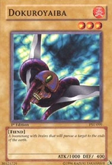 Dokuroyaiba Pharaoh's Servant Yu-Gi-Oh! card