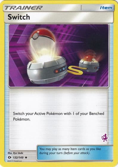 Switch (Mewtwo Stamped) Battle Academy Pokemon card