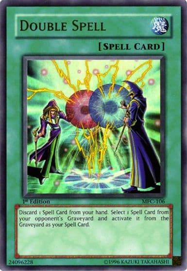 Double Spell Magician's Force Yu-Gi-Oh! card