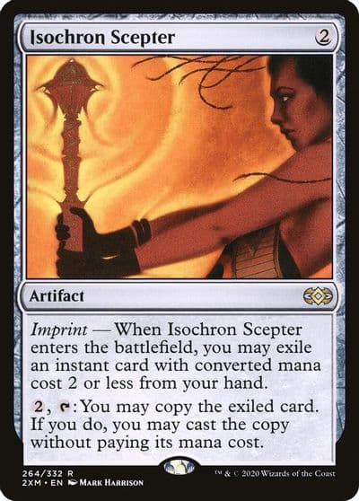 Isochron Scepter Double Masters Magic card