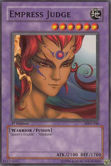 Empress Judge Metal Raiders Yu-Gi-Oh! card