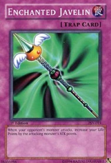 Enchanted Javelin Pharaoh's Servant Yu-Gi-Oh! card
