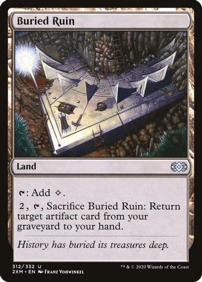 Buried Ruin Double Masters Magic card