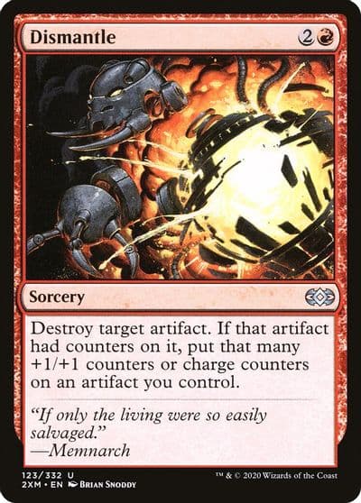 Dismantle Double Masters Magic card