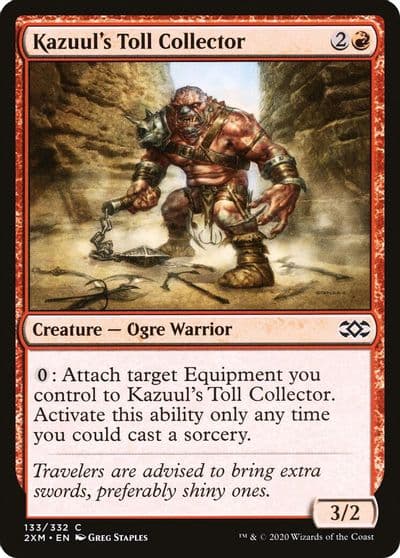 Kazuuls Toll Collector Double Masters Magic card