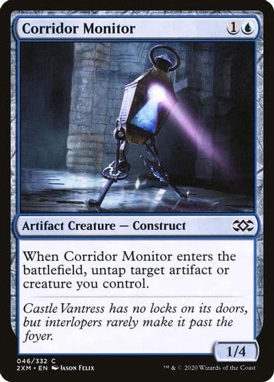 Corridor Monitor Double Masters Magic card