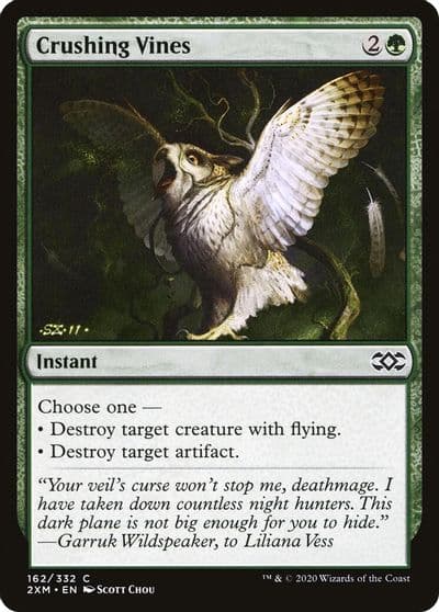 Crushing Vines Double Masters Magic card