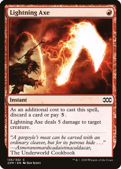 Lightning Axe Double Masters Magic card