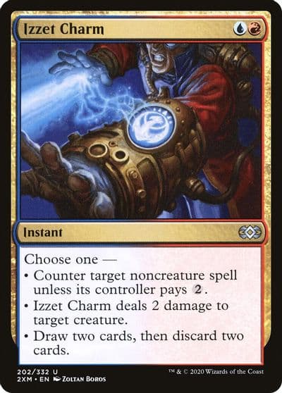 Izzet Charm Double Masters Magic card