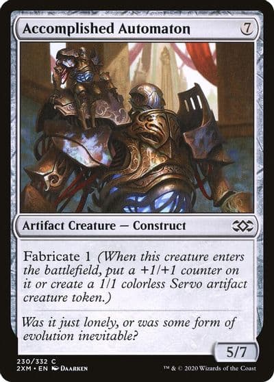Accomplished Automaton Double Masters Magic card