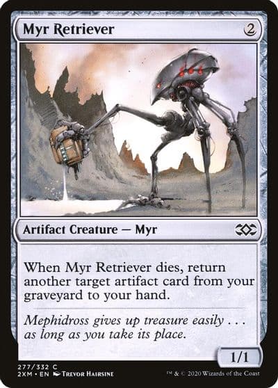Myr Retriever Double Masters Magic card