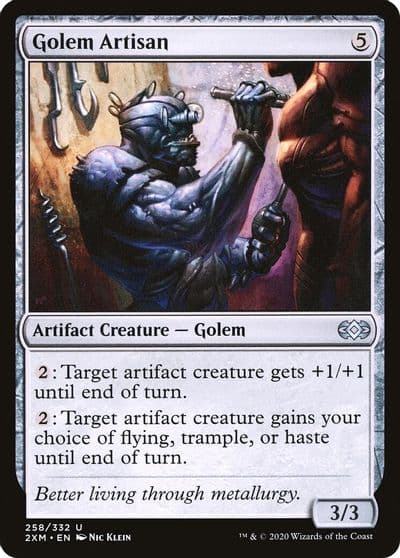 Golem Artisan Double Masters Magic card