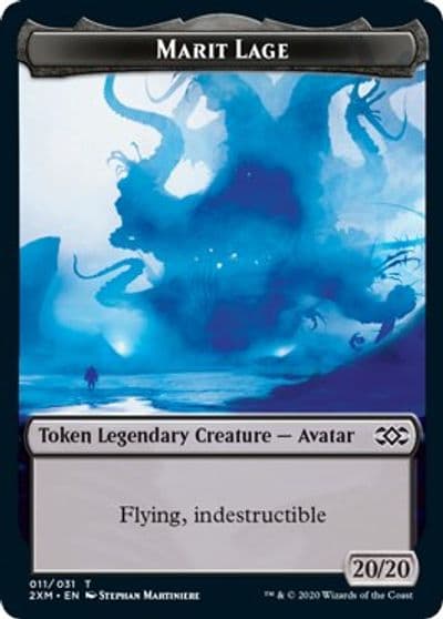 Marit Lage Token Double Masters Magic card