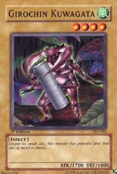 Girochin Kuwagata Pharaoh's Servant Yu-Gi-Oh! card
