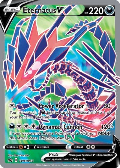 Eternatus V - SWSH044 SWSH: Sword & Shield Promo Cards Pokemon card