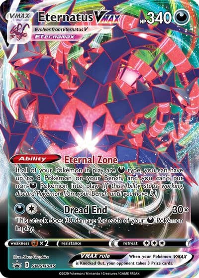 Eternatus VMAX - SWSH045 SWSH: Sword & Shield Promo Cards Pokemon card