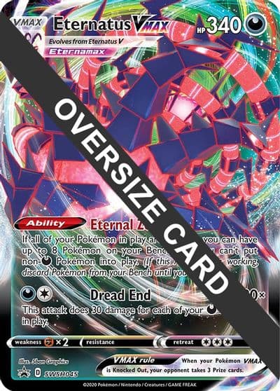 Eternatus VMAX - SWSH045 Jumbo Cards Pokemon card