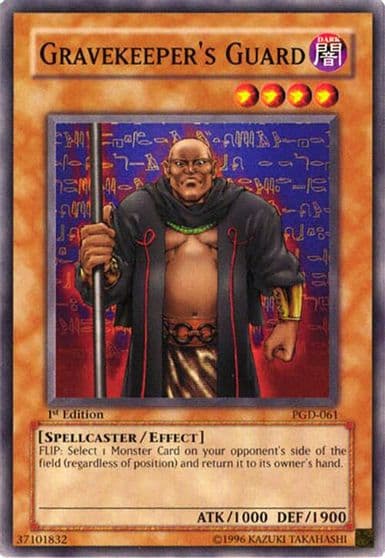 Gravekeepers Guard Pharaonic Guardian Yu-Gi-Oh! card