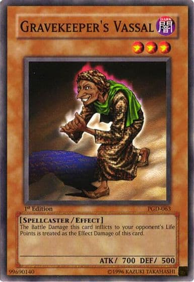 Gravekeepers Vassal Pharaonic Guardian Yu-Gi-Oh! card