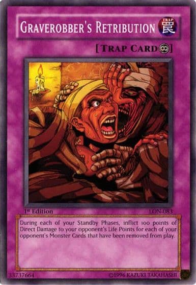Graverobbers Retribution Labyrinth of Nightmare Yu-Gi-Oh! card