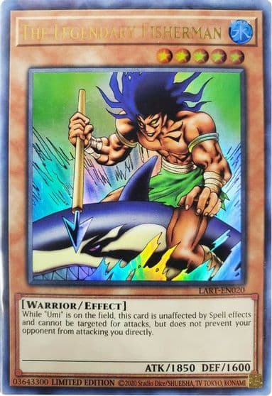The Legendary Fisherman The Lost Art Promotion Yu-Gi-Oh! card