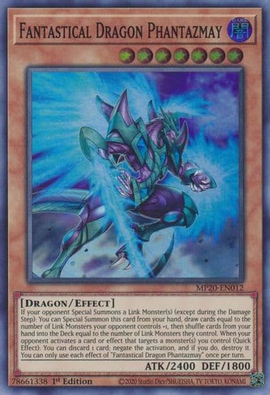 Fantastical Dragon Phantazmay 2020 Tin of Lost Memories Yu-Gi-Oh! card