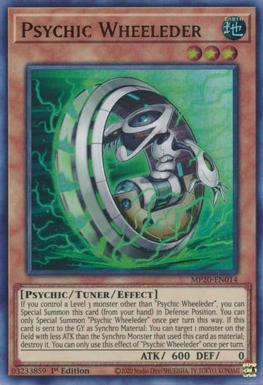 Psychic Wheeleder 2020 Tin of Lost Memories Yu-Gi-Oh! card