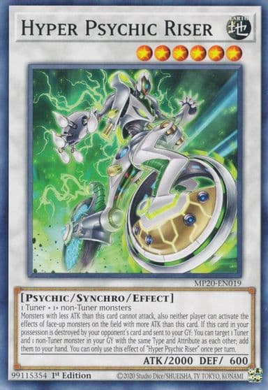 Hyper Psychic Riser 2020 Tin of Lost Memories Yu-Gi-Oh! card