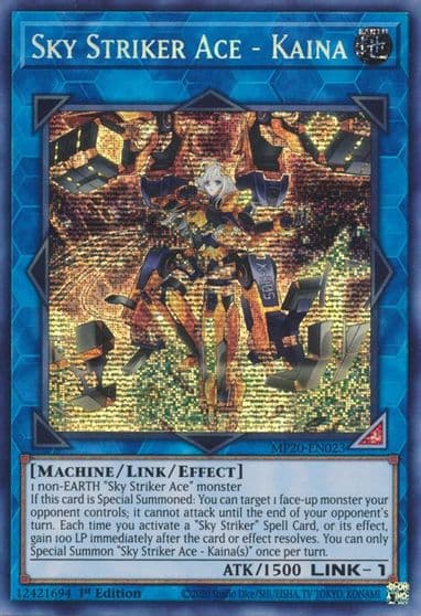 Sky Striker Ace Kaina 2020 Tin of Lost Memories Yu-Gi-Oh! card