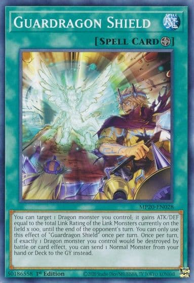 Guardragon Shield 2020 Tin of Lost Memories Yu-Gi-Oh! card