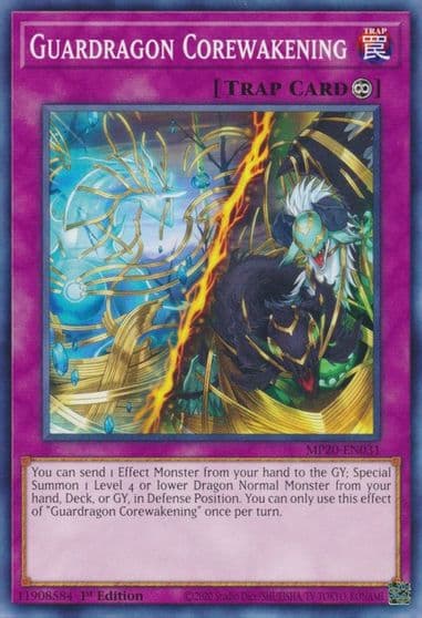 Guardragon Corewakening 2020 Tin of Lost Memories Yu-Gi-Oh! card