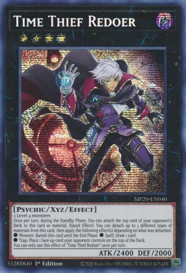 Time Thief Redoer 2020 Tin of Lost Memories Yu-Gi-Oh! card