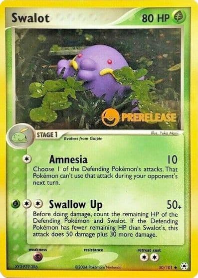 Swalot (Prerelease) Nintendo Promos Pokemon card