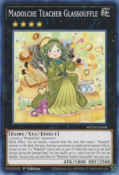 Madolche Teacher Glassouffle 2020 Tin of Lost Memories Yu-Gi-Oh! card