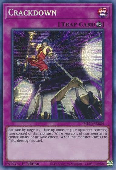 Crackdown 2020 Tin of Lost Memories Yu-Gi-Oh! card