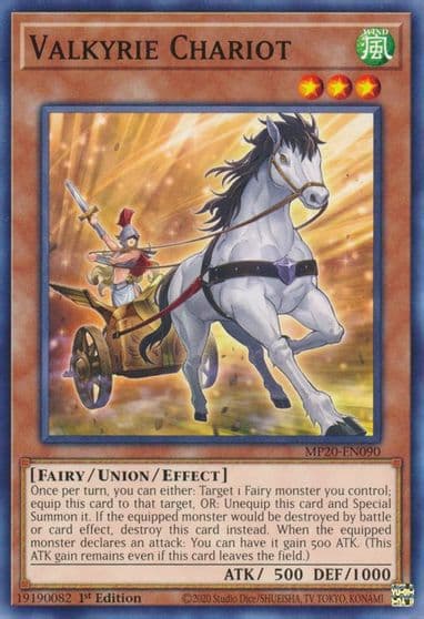Valkyrie Chariot 2020 Tin of Lost Memories Yu-Gi-Oh! card